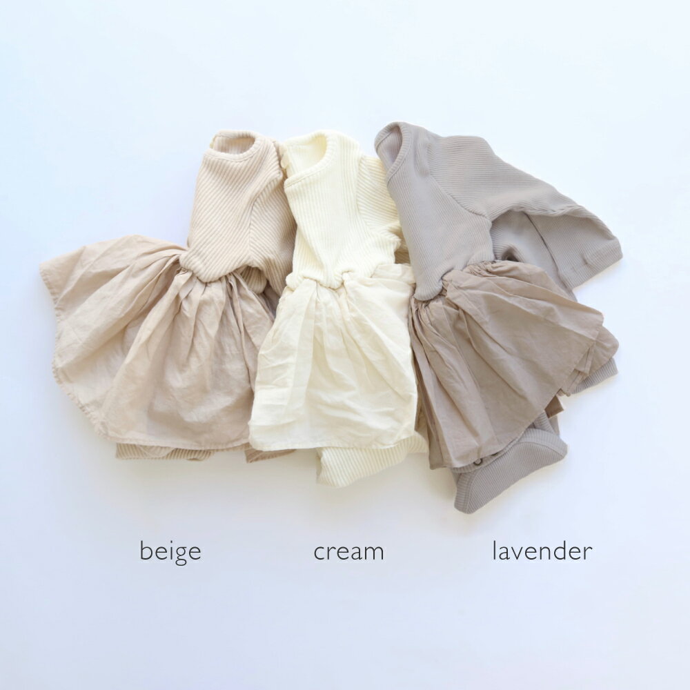 リブフレアロンパース ベビー服 女の子 秋冬 70 ロンパース 兄弟 お揃い 出産祝い 新生児 男の子 赤ちゃん 服 ベビー 長袖 ロンパース ナチュラル シンプル おしゃれ ギフト プレゼント 出産準備 リブ フレア 3カラー くすみカラー 60 70 80 90 リンクコーデ 姉妹 2