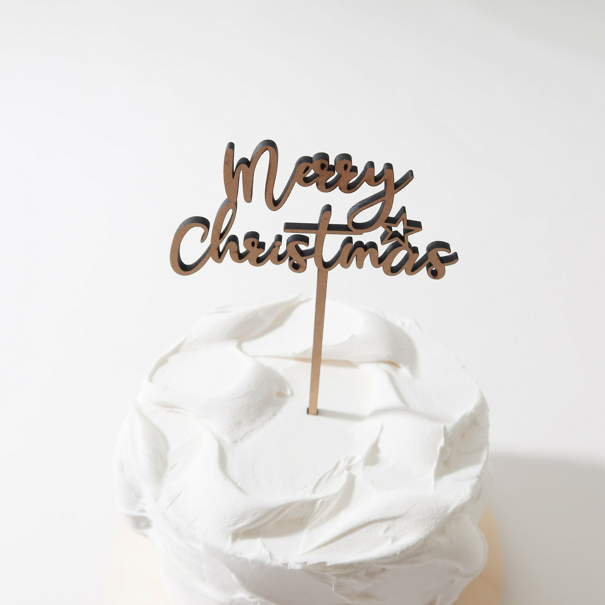 木製ケーキトッパー クリスマス レターバナー 誕生日 1歳 木製 記念日 お家フォト 記念撮影 イベント ケーキトッパー おしゃれ かわいい シンプル ナチュラル Christmas クリスマス飾り クリスマスインテリア クリスマスコレクション Bisque びすく ビスク ギフト プレゼント