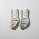 ポップコーンソックス2足セット Bisque びすく 韓国子供服 ビスク 靴下 ソックス ベビー キッズ 赤ちゃん 子供 男の子 女の子 ユニセックス ナチュラ...