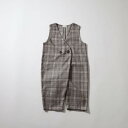 チェックオールインワン Bisque びすく ビスク 韓国子供服 ベビー服 キッズ服 ベビー キッズ 赤ちゃん 子供 女の子 男の子 ユニセックス ナチュラル ...