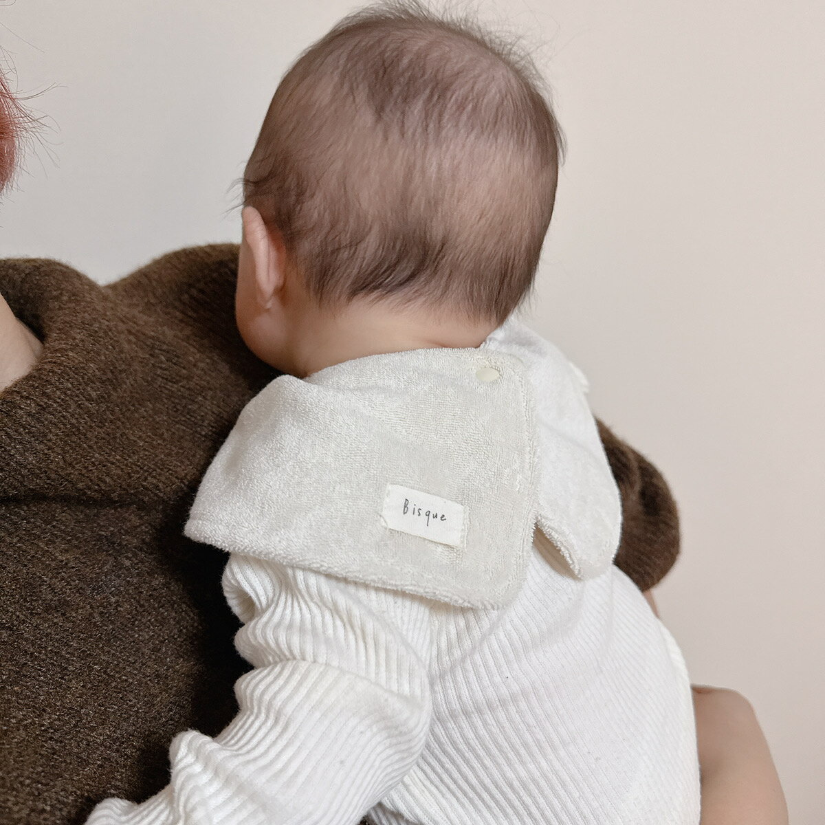ラウンドパイルスタイ ベビー ビブ よだれかけ 出産祝い 防水 食事 Bisque びすく ビスク 韓国子供服 男の子 女の子 出産準備 新生児 コットン素材 無地 ギフト プレゼント くすみカラー ワッフル 赤ちゃん 吸収 360度スタイ オールシーズン 離乳食 ミルク 誕生日 2
