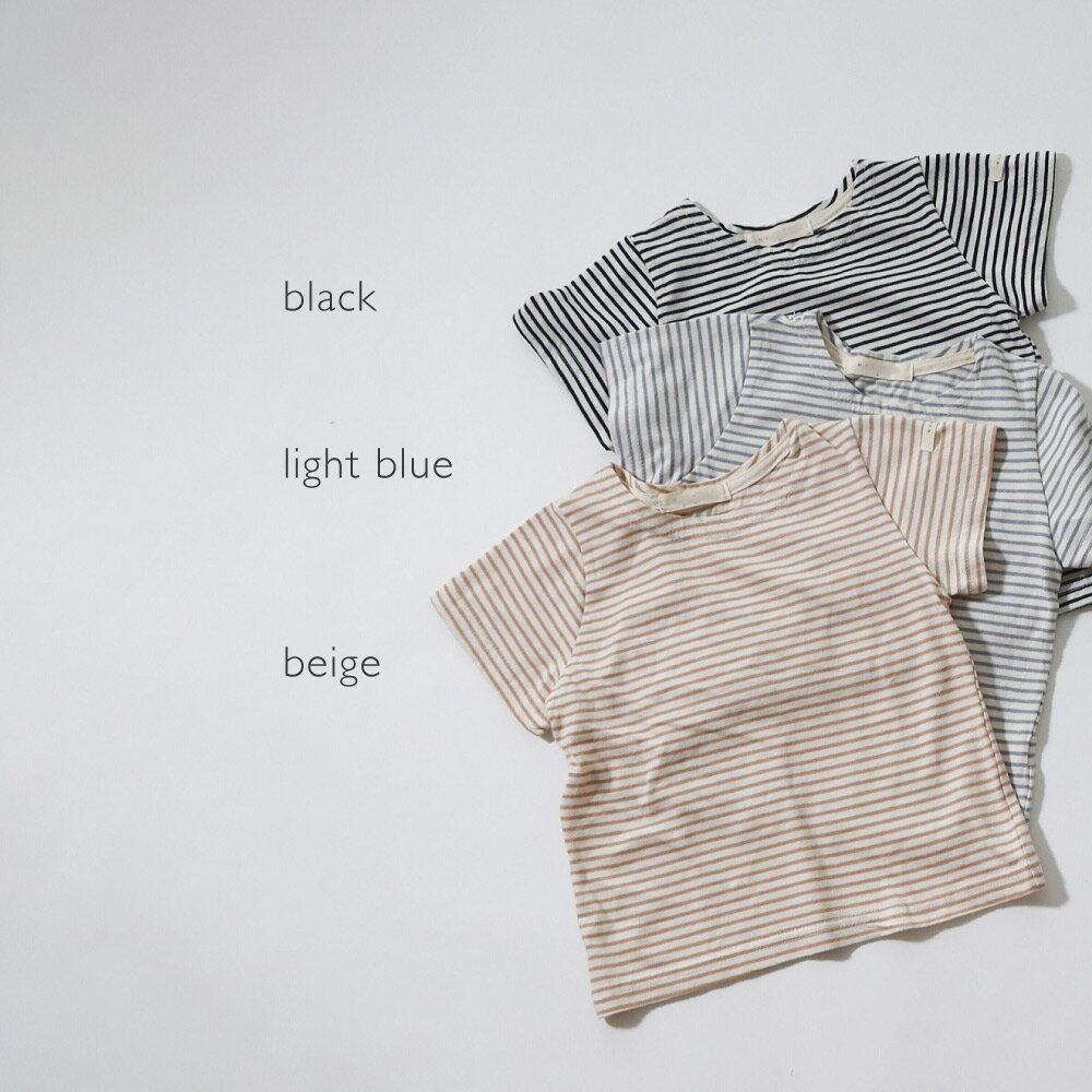 セントボーダーT Bisque びすく 韓国子供服 ビスク キッズ服 ベビー キッズ 赤ちゃ...