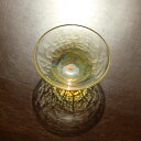 glass calico 月光 (げっこう) ぐい呑 冷酒器  グラスキャリコ ハンドメイド ガラス酒器 おしゃれ 来客用 ギフト プレゼント