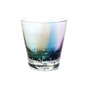 glass calico earth bubble (アースバブル) ロックグラス ウイスキー 焼酎 カクテル グラス グラスキャリコ ハンドメイド グラス お...