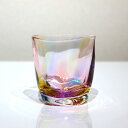 glass calico ミナモプリズム ロックグラス ウイスキー 焼酎 カクテル 梅酒 グラス グラスキャリコ ハンドメイド グラス おしゃれ 来客用 ギフト プレゼント