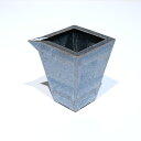山下陶房 山下秀樹 銀化天目(ぎんかてんもく) 角片口 (大 2合) 【単品販売】 冷酒 熱燗 ぬる燗 おしゃれ ギフト プレゼント