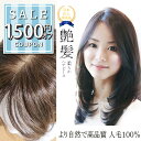 【1500円offクーポン配布中】部分ウィッグ 自然 人毛100% 日本仕上げ ウィッグ 高品質 30cm 40cm 医療用 ロング 医療用ウィッグ ウイッグ ...