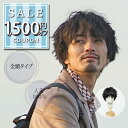 【1500円offクーポン配布中】新商品 ウィッグ メンズ 自然 ツイスト スパイラル パーマ 高品質 人毛100% ばれない 日本仕上げ 医療用 男性用 黒 ...