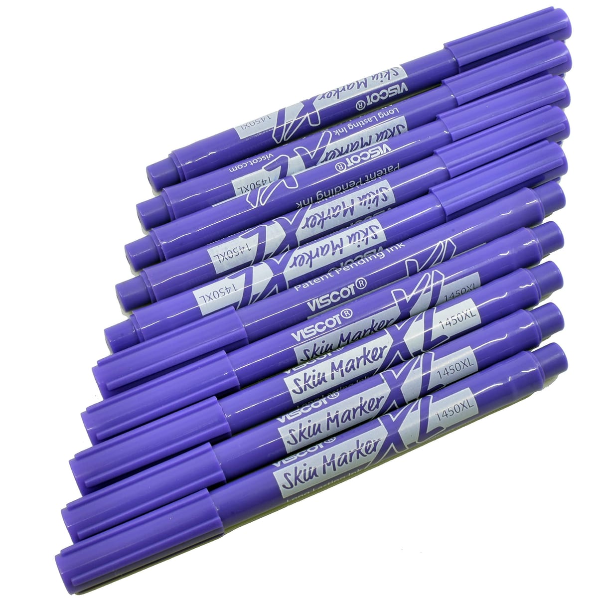 (10 Pack) Viscot Mini XL Surgical Markers Stencil Skin Skribes Element Tattoo Supply Available In Different Package Size by Ele