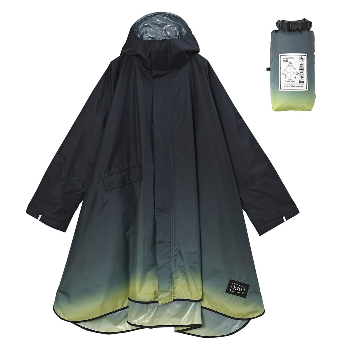 KiU スタンダードレインポンチョ 2ND