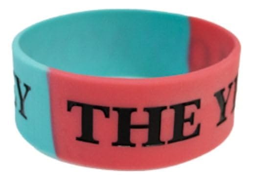 THE YELLOW MONKEY（イエローモンキー）イエモン 2023 バラ色 シリコンバンド ラバーバンド (レッド×ミ..