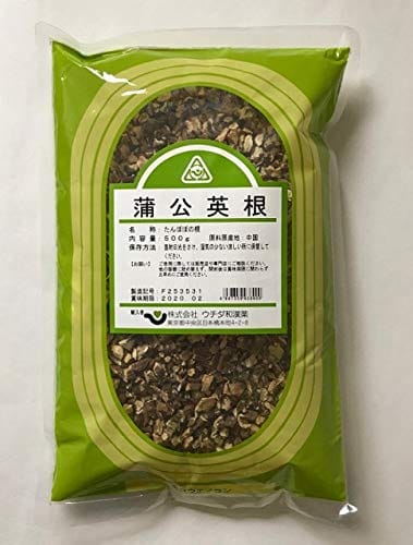 【ウチダ和漢薬の生薬】蒲公英根　刻　500g　中国産【食品】蒲公英根、ほこうえいこん