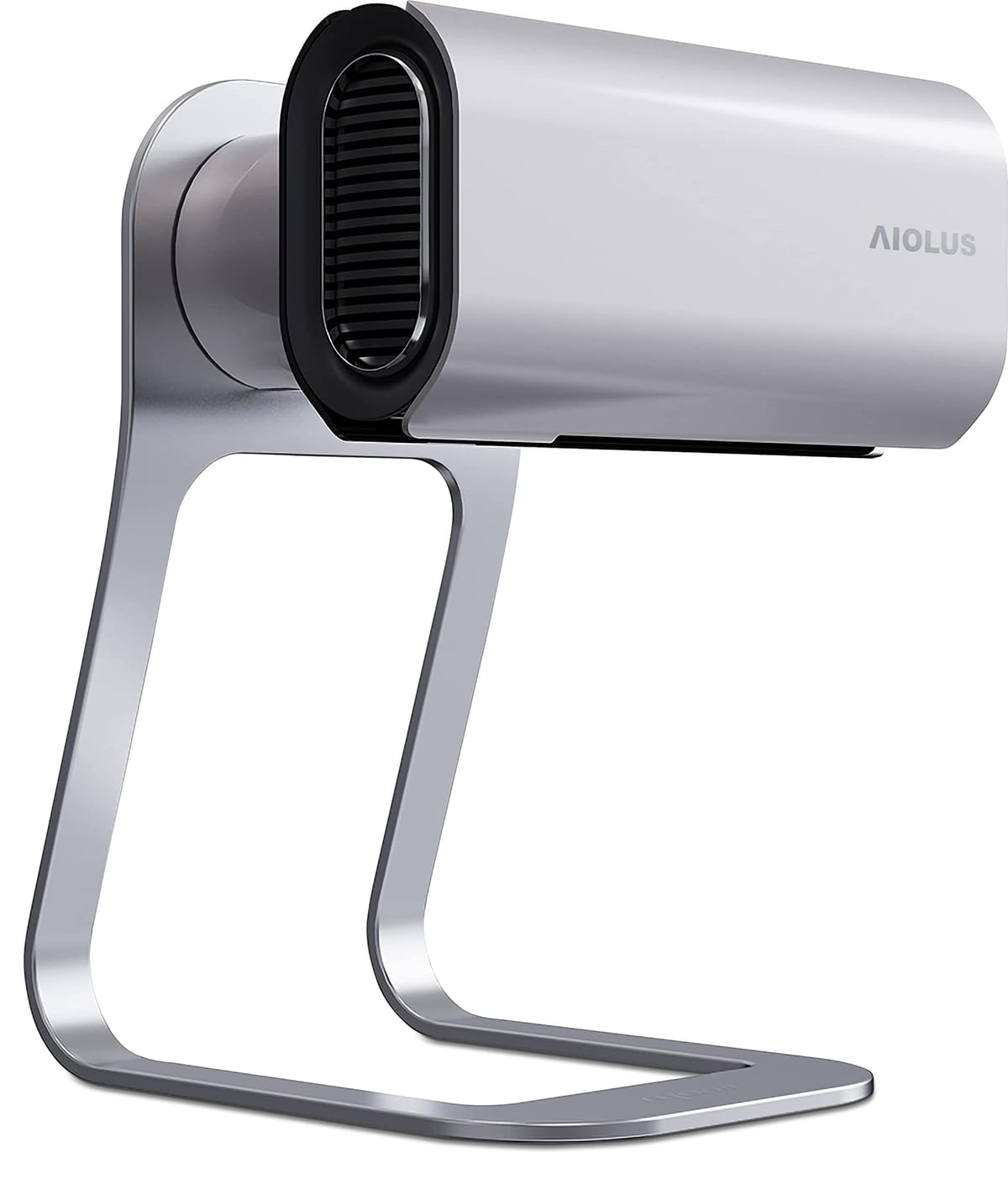 AIOLUS 家庭用ハンドドライヤー Hand Dryer Silver 非接触/温風/スタンド付き/工事...