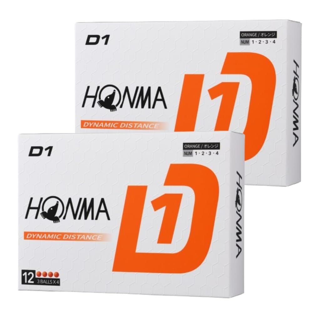 【2ダースセット】本間ゴルフ D1 ボ