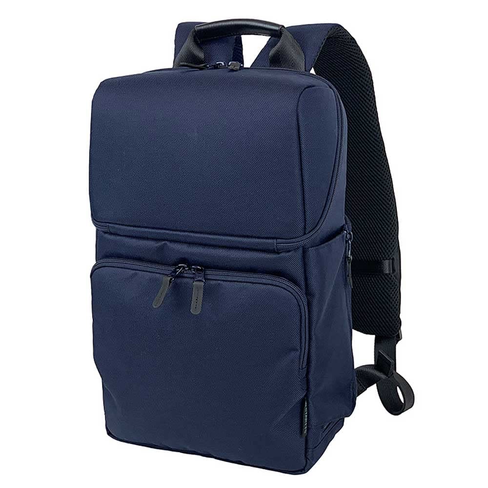 楽天美的生活ヘルシーライフ本店[スターツ] STYLE RUCKSACK スタイル リュック バックパック ハーネスポケット Mサイズ ネイビー KF-03-NV
