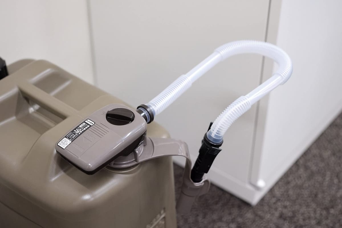 工進(KOSHIN) 乾電池式 直付け型 灯油ポンプ