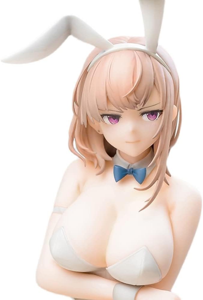 ASTRUM DESIGN ORIGINAL DESIGN ART CORP. イコモチ 「白バニーおねえさん」 1/7スケール PVC ABS製 塗装済み完成品フィギュア (豪華版) 豪華版