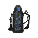 パール金属 水筒 ボトル 直飲み ダイレクト 保冷 スポーツ ドリンク ポーチ付 ブルー×ブラック ファストチャージャー