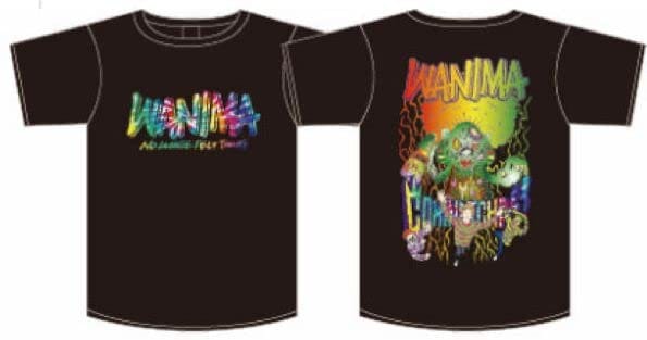 WANIMA（ワニマ）2020 9/22 COMINATCHA!! TOUR FINAL Tシャツ 「L」黒