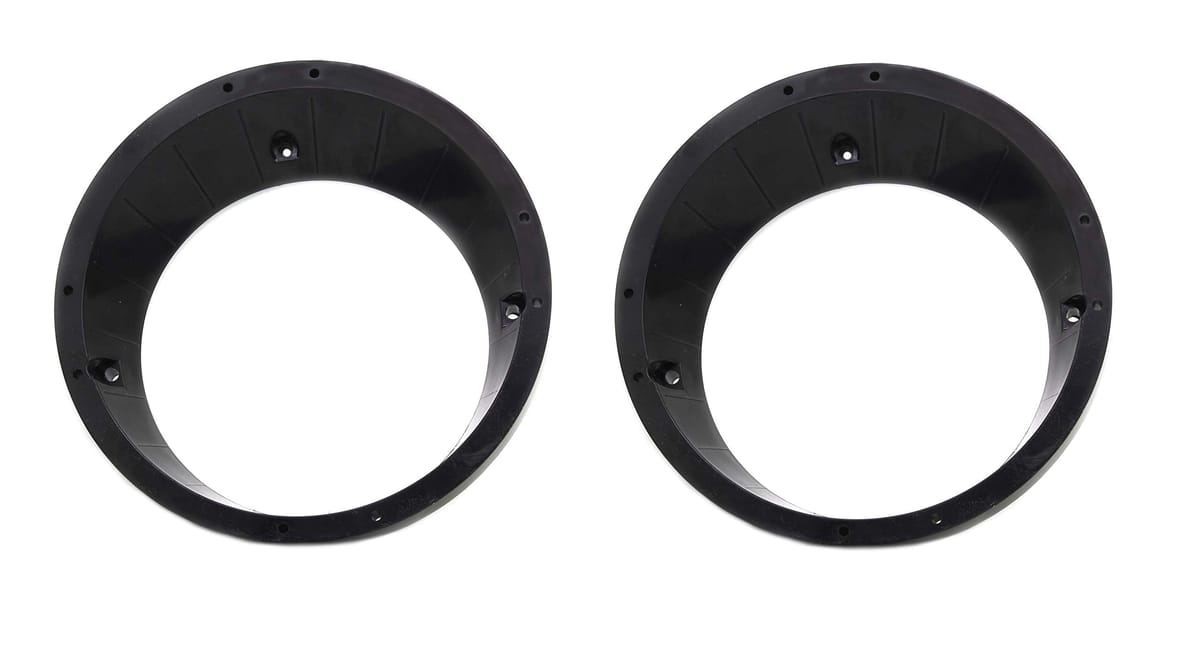 Rakuten - JSP スピーカーアダプターリング 5.25インチから6.5インチ ハーレーバットウィング FLHX FLHT フェアリング96-13に対応