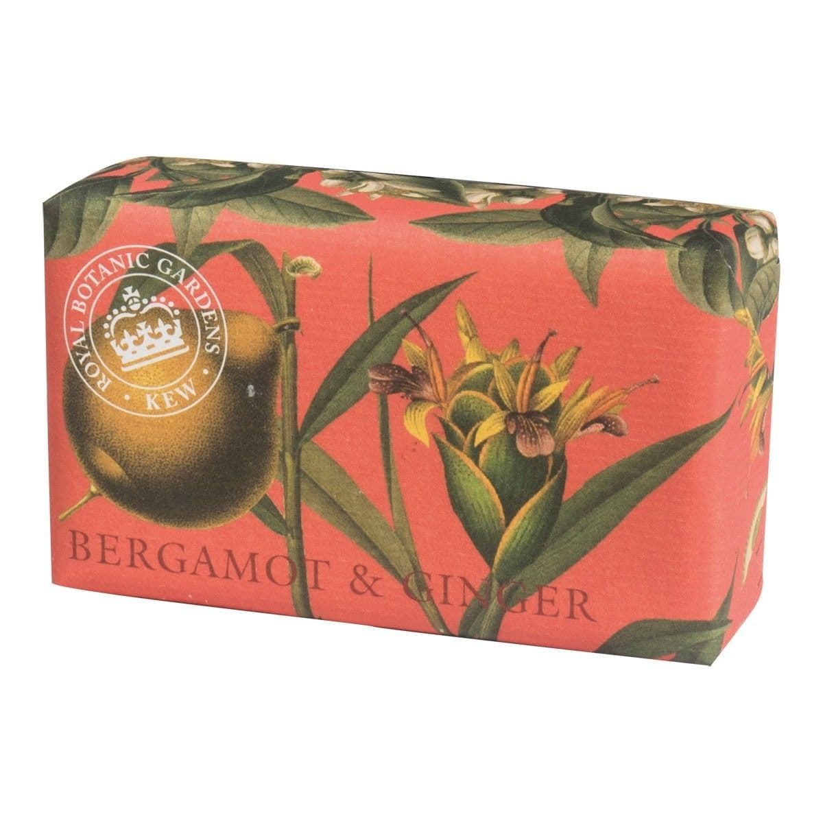 三和トレーディング English Soap Company イングリッシュソープカンパニー KEW GARDEN キューガーデン Luxury Shea Soaps シアソープ Bergamot & Ginger ベルガモット&ジンジャー