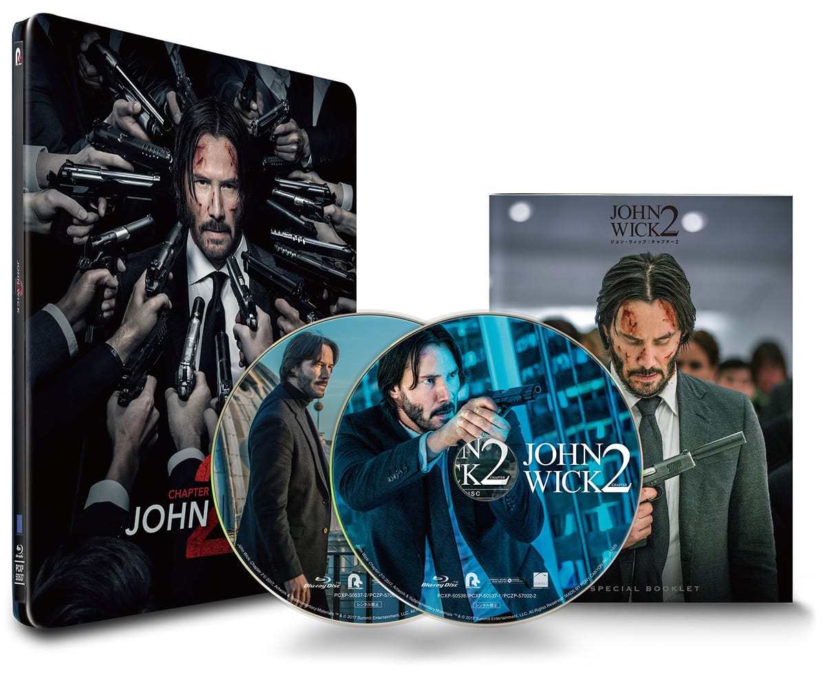 Rakuten - ジョン・ウィック:チャプター2 コレクターズ・エディション 日本オリジナルデザインスチールブック仕様 [Steelbook] [Blu-ray]