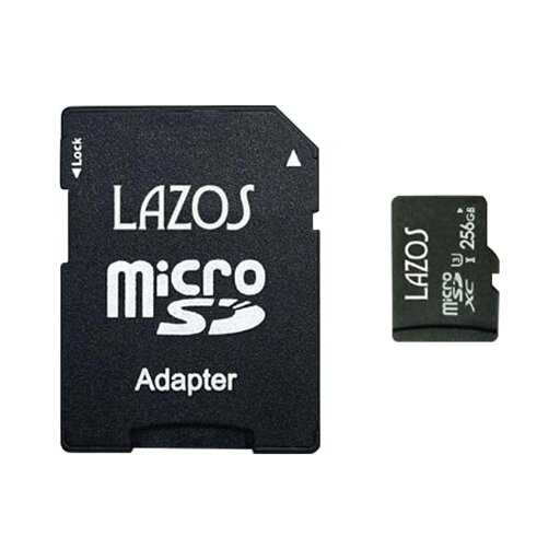 256GB マイクロSDカード MicroSDカード SDXC クラス10 UHS-1 U3 R:110MB/s W:70MB/s LAZOS L-B256MSD10-U3 256GB マイクロSDカード MicroSDカード SDXC クラス10 UHS-1 U3 R:110MB/s W:70MB/s LAZOS L-B256MSD10-U3