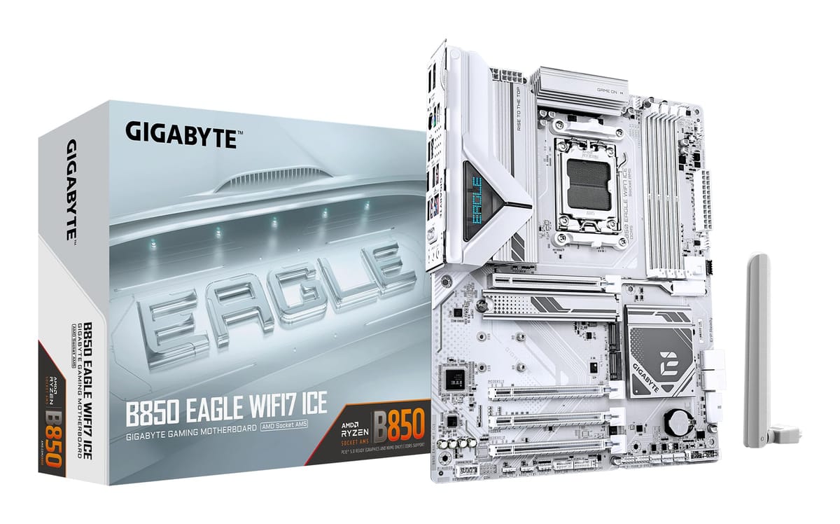 【Amazon.co.jp限定】GIGABYTE B850 EAGLE WIFI7 ICE AMD  ...