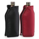 mono-deco ワインクーラー 保冷カバー 2個セット ワインボトルクーラー ブラック レッド