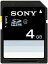 ソニー SONY SDXC/SDHCメモリーカード 4GB SF-4N4 T