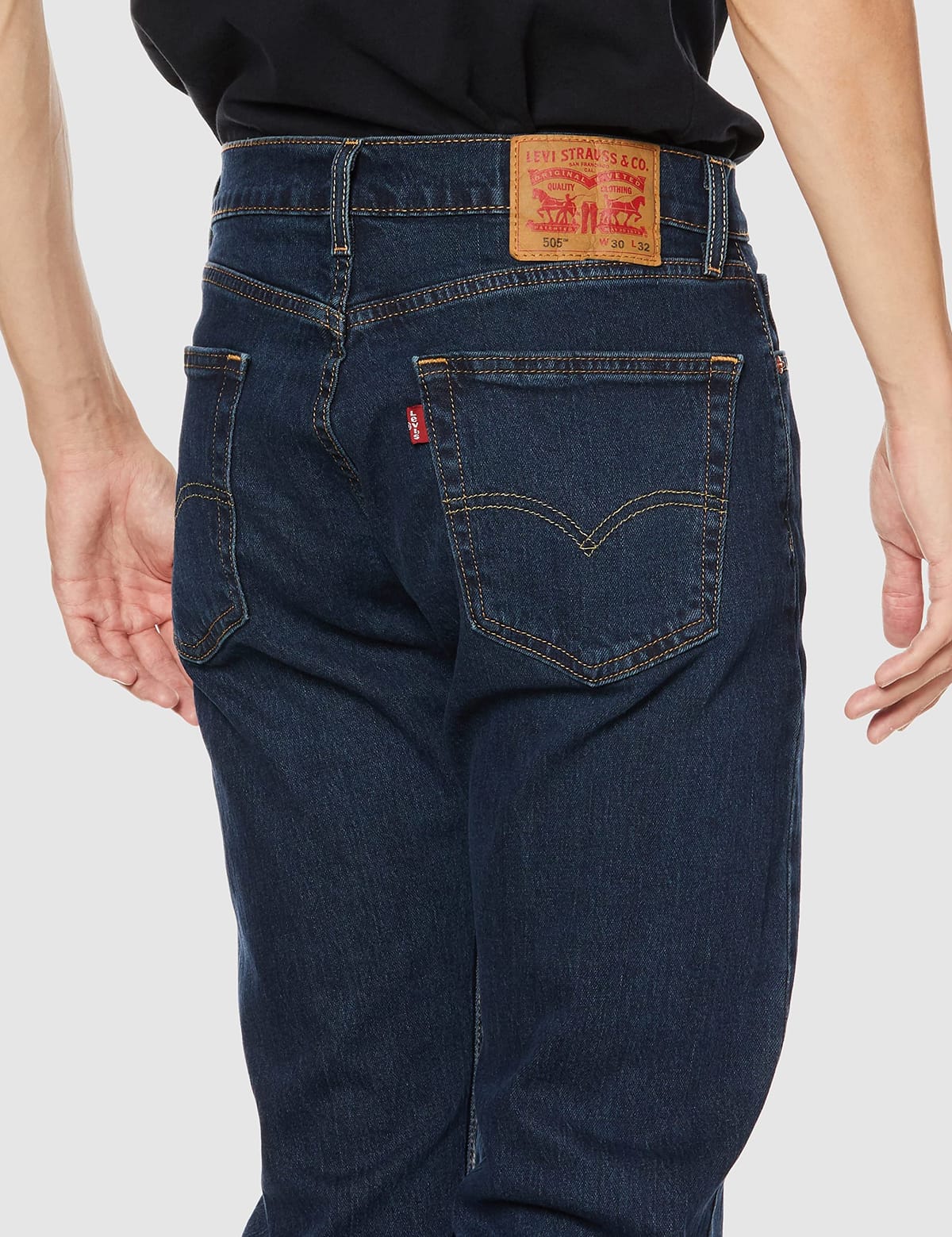 [リーバイス] ジーンズ 505(TM) レギュラーストレート メンズ SUNSET NIGHTDIP OD W31 / L32