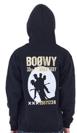 楽天美的生活ヘルシーライフ本店[ユイミュージック] BOØWY 30th ANNIVERSARY BOOWY 1224 FILM THE MOVIE 2013 パーカー ブラックXL