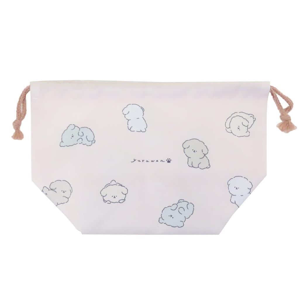 YURUWAN[ランチ巾着]お弁当きんちゃくポーチ/新入学 ちらし