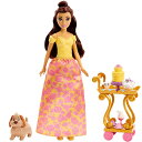 ディズニー(Disney)/ディズニープリンセス(Disney Princess) ベル(ティータイムセット)【着せ替え人形・プレイセット 】【アクセサリー付き...