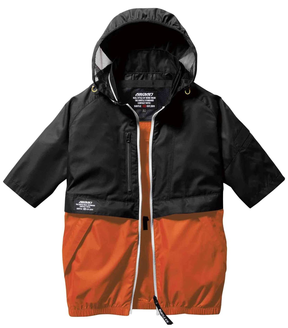 BURTLE バートル エアークラフト半袖ブルゾン(ユニセックス) 春夏用 AC1176