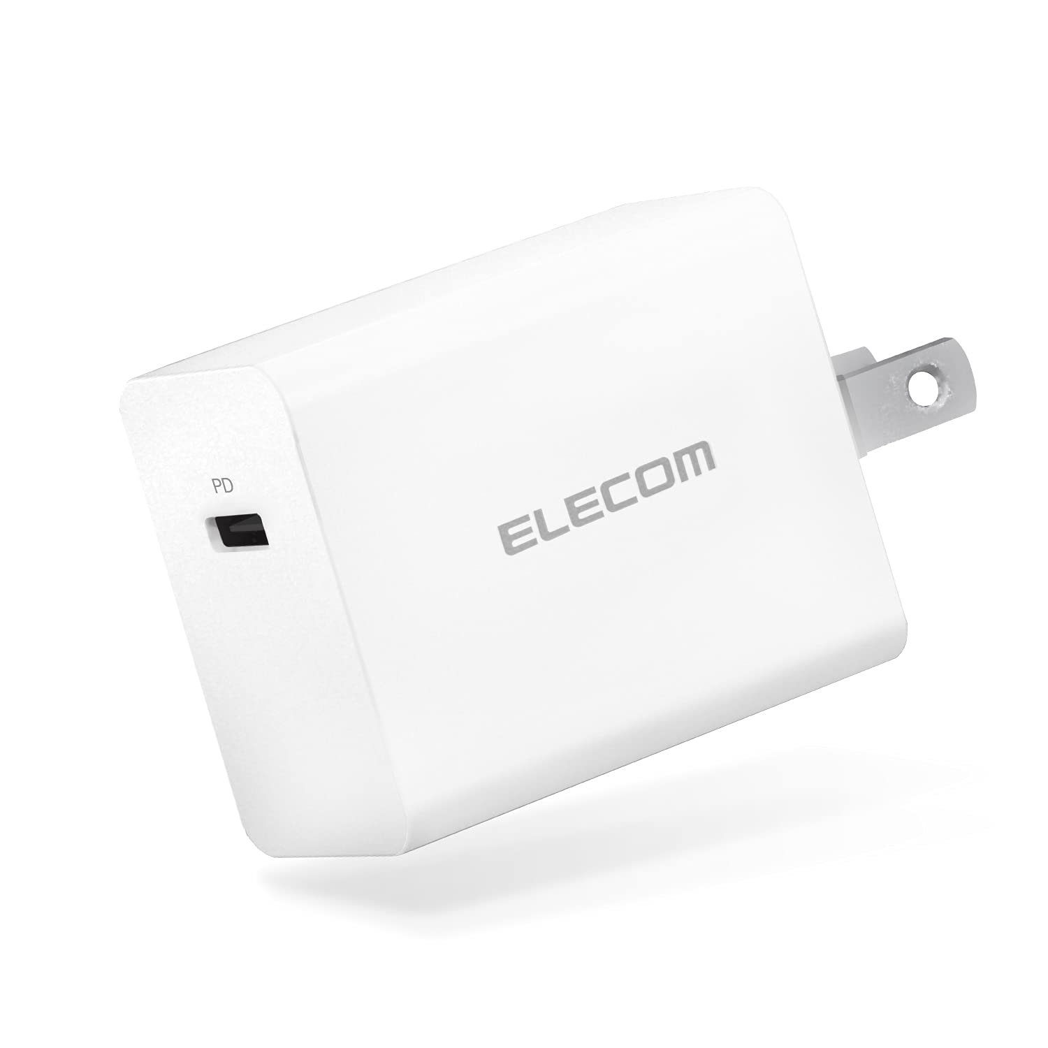 エレコム AC充電器 ACアダプター USB PD 対応 30W Type-C 1 GaN 窒化ガリウム ホワイト EC-AC04WH