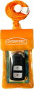 DRIPAC 防水カーキーFOBケース 防水財布 防水ホルダーポーチ キーIDバッジ クレジットカード 現金用 (オレンジ) オレンジ
