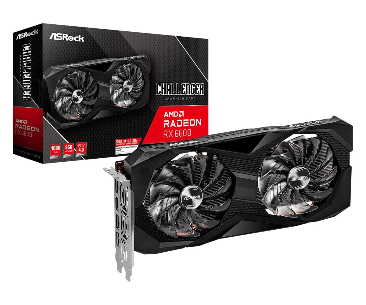 ASRock եåܡ AMD Radeon RX6600 GDDR6 8GB ܥǥ ڹŹʡ RX6600 CLD 8G