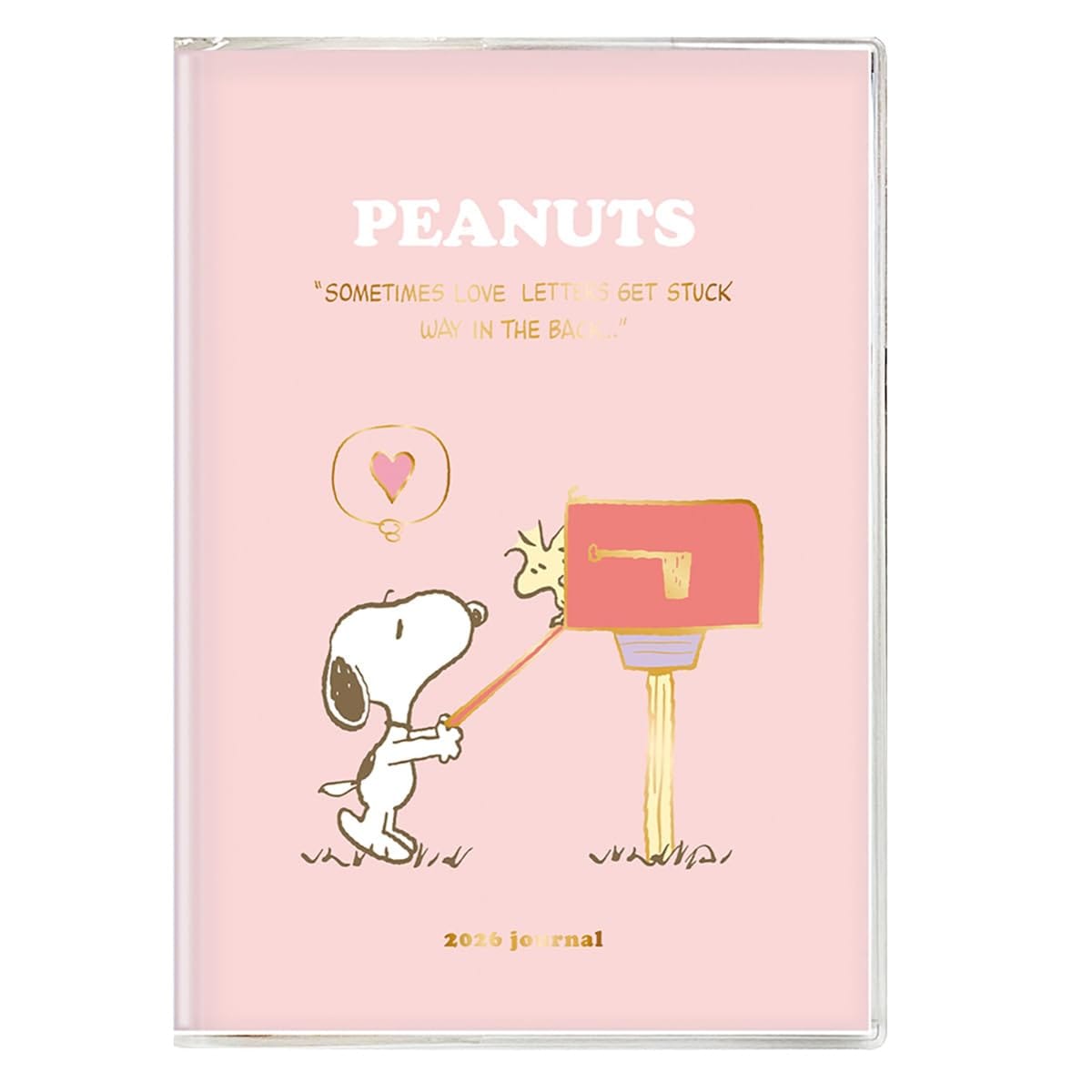 2026年手帳 B6 ガントチャートピーナッツダイアリー/ポスト