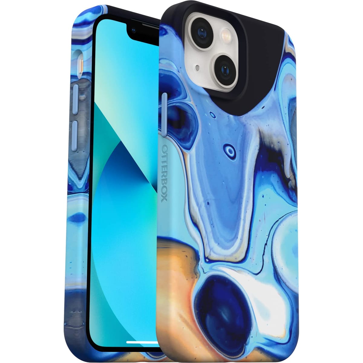 Otterbox - ウルトラスリム iPhone 13 Miniケース(のみ) - Apple MagSafe用に作られ 芸術的な保護電話ケース ソフトなタッチ素材で快適 (ブルー) 77-84170