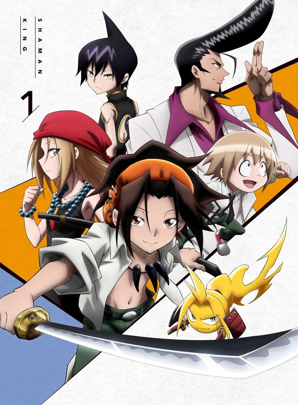 TV 애니메이션 [SHAMAN KING] Blu-ray BOX 1 (첫회 생산 한정판)
