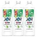 【3個セット】P&G ジョイ W除菌 食器用洗剤 緑茶 詰め替え 670mL × 3個