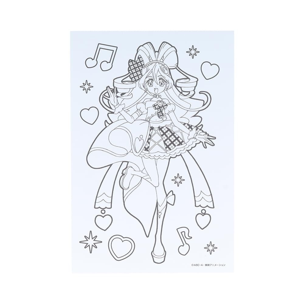 美的生活ヘルシーライフ本店のサンスター文具 おえかきバッグセット キミとアイドルプリキュア 1064360A｜アングル3