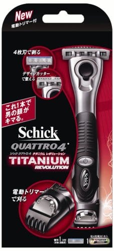 シック Schick クアトロ4チタニウム レボリューション ホルダー