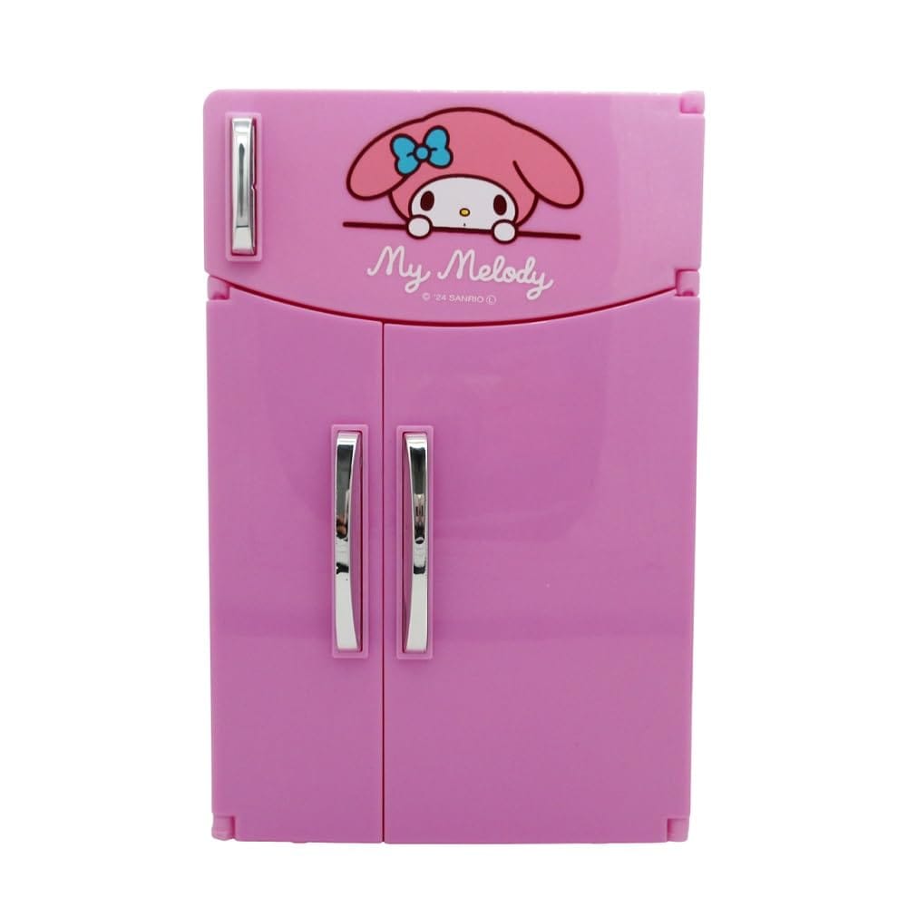 SHOBIDO マイメロディ れいぞうこケース＆リップクリームセット 439816 ピンク キッズコスメ ギフト 紙..