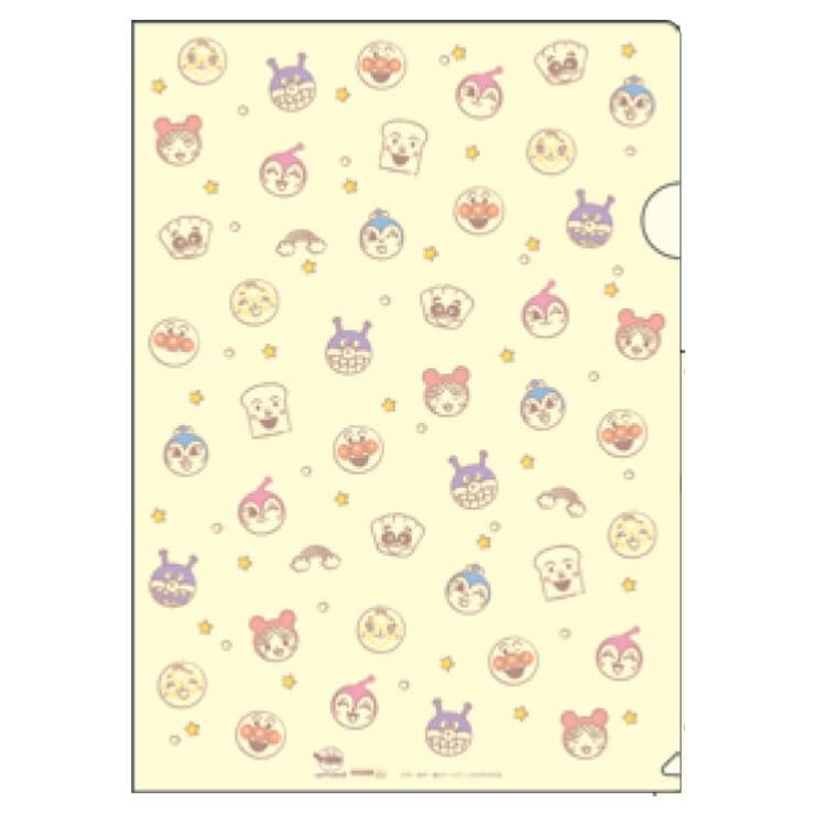 アンパンマン[クリアフォルダー]クリアファイルA4/フェイス1 Smile Plus