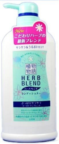 植物物語 ハーブブレンドコンディショナー さっぱりサラサラヨーロピアンブレンド ポンプ 550ml