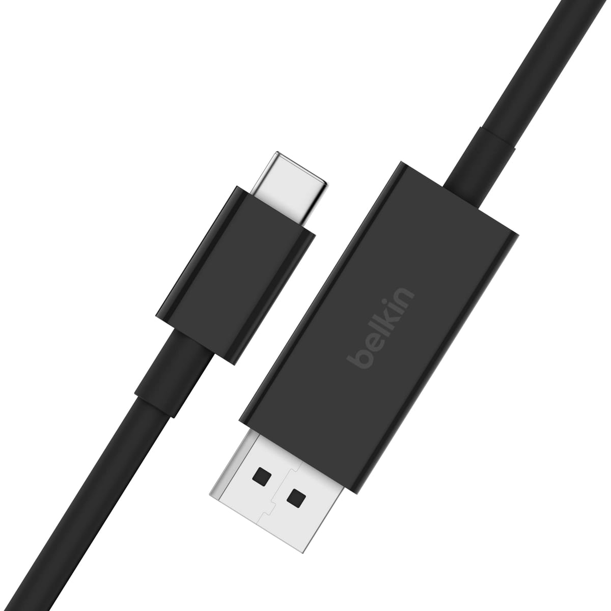Belkin USB Type C - DisplayPort 1.4ケーブル 6.6フィート/2m、32.4Gbps 8K@60Hzまたは4K@144HZ、HBR3、DSC、HDCP 2.2、DP Altモード、下位互換性、Windows、MacOS、