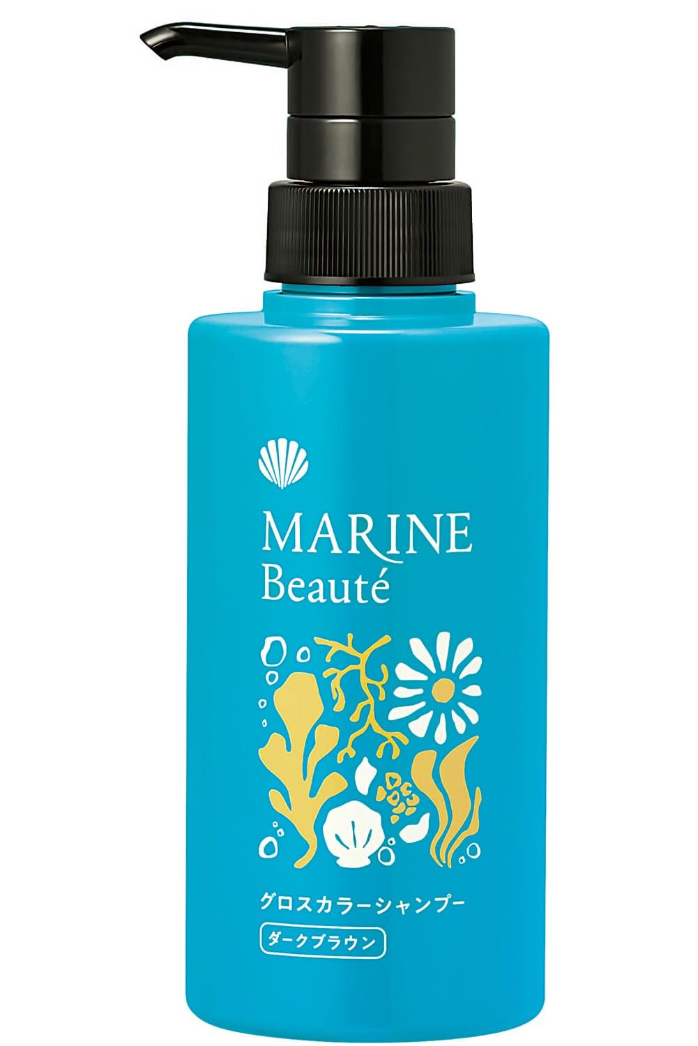 マリンボーテ グロスカラーシャンプー (ダークブウラン) うるおい ハリ ツヤ ダメージ 補修 カラーケア..