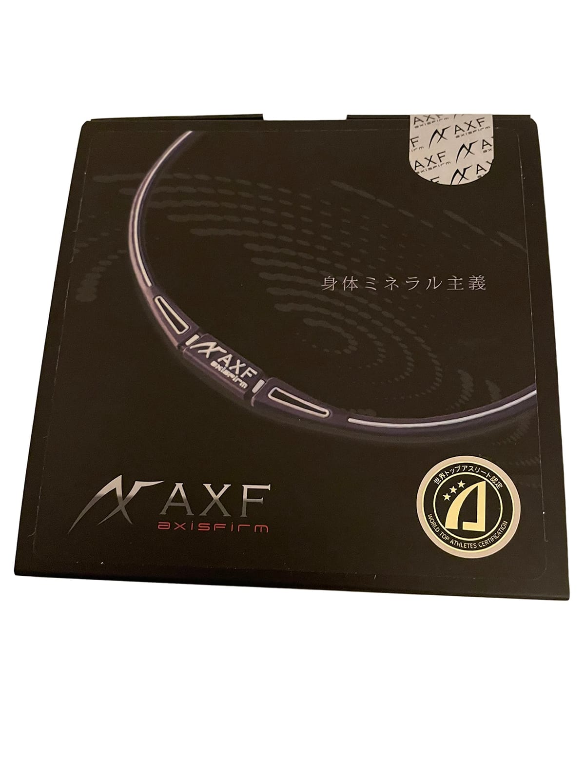 AXFシリコンネックレス AXF-001 (L(51cm), black)